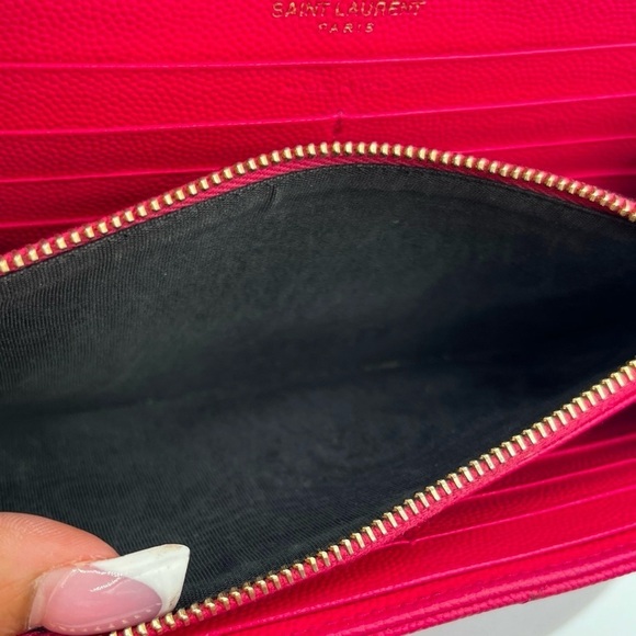 YSL Envelop Wallet Hot Pink​​​​ - Picture 7 of 7